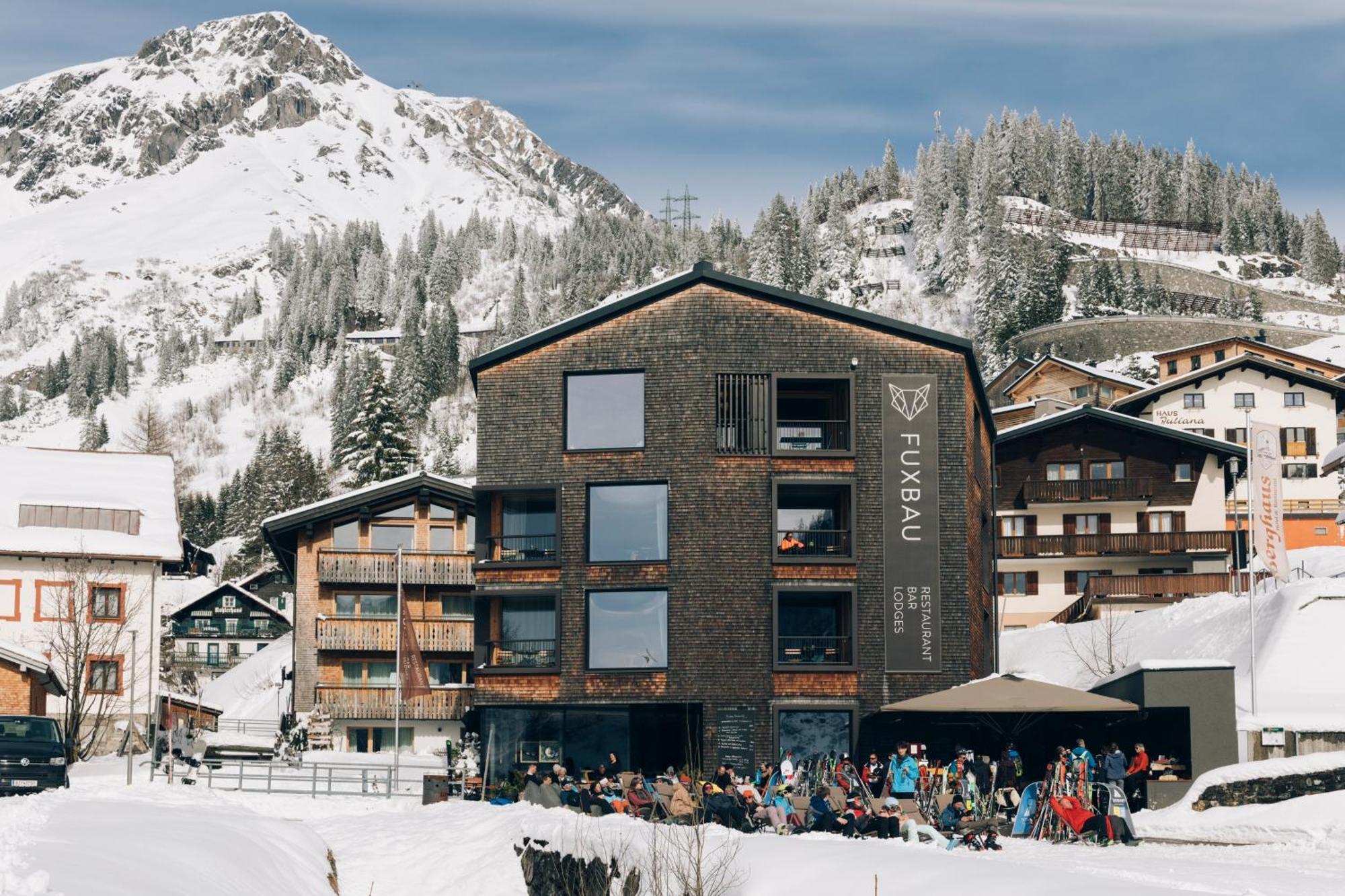 Fuxbau Stuben am Arlberg Exterior foto