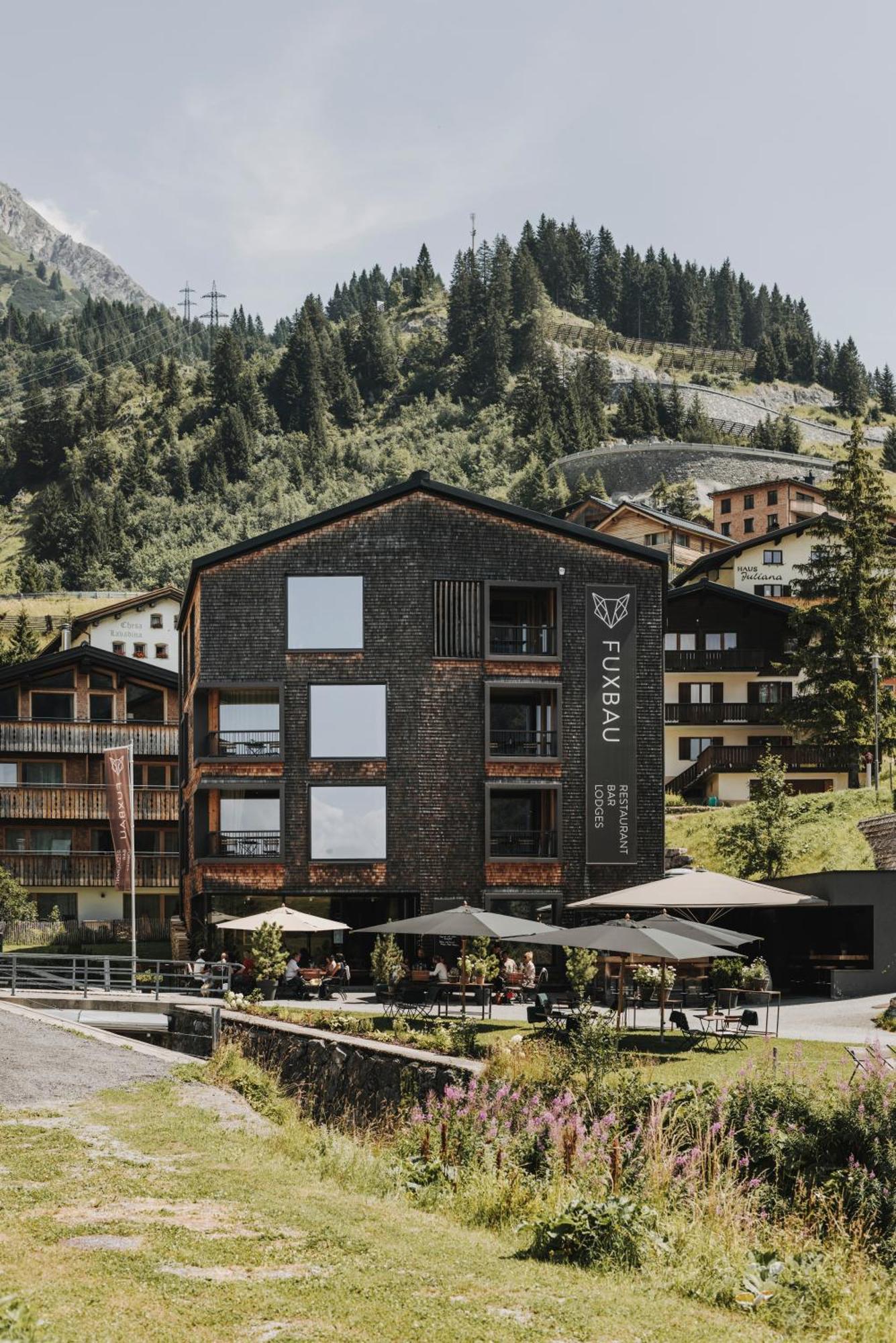 Fuxbau Stuben am Arlberg Exterior foto